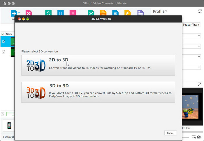 Xilisoft Video Converter Ultimate for Mac