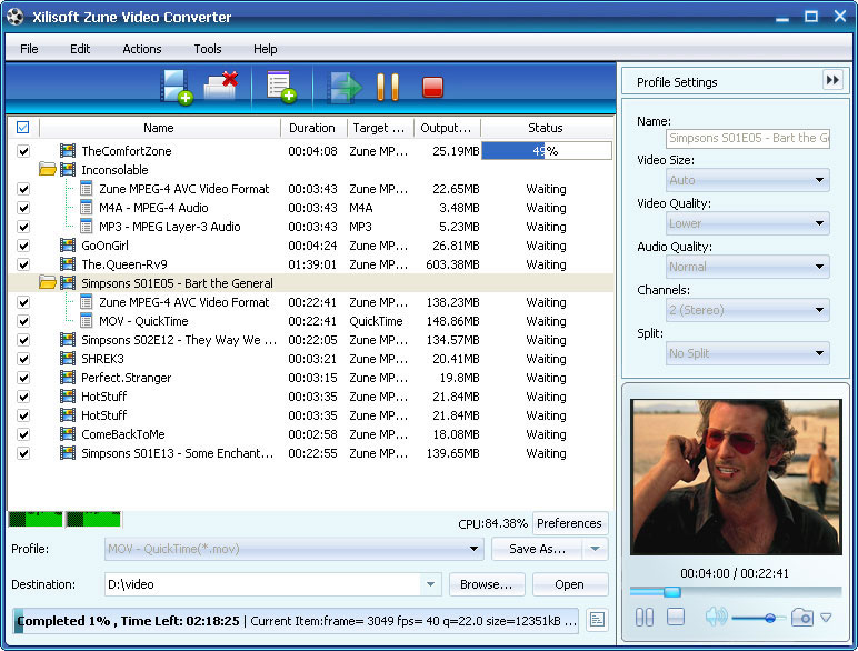 Xilisoft Zune Video Converter